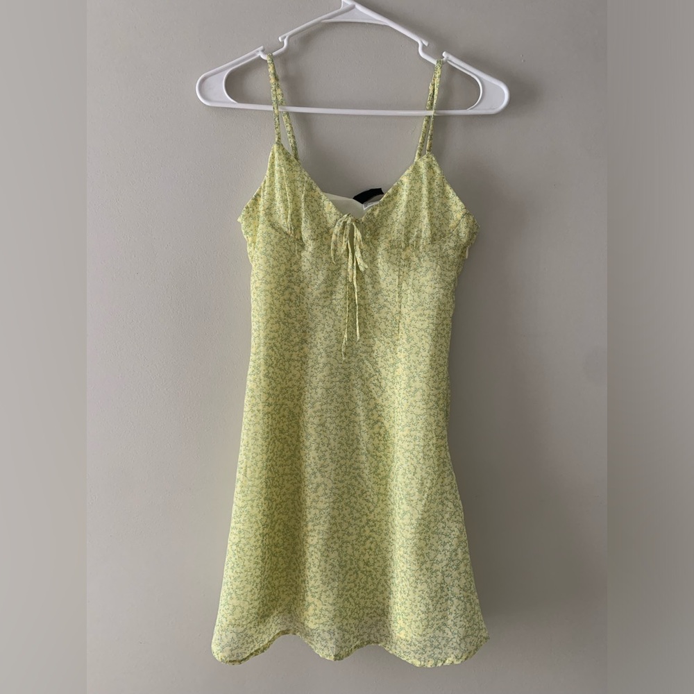 NWT H&M Yellow Floral Sundress